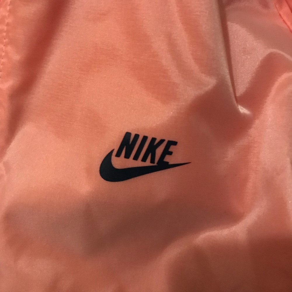 Nike windrunner 3/4 sleeve orange and grey jacket - Picture 3 of 4